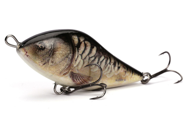WOBLER SALMO SLIDER FLOATING 12cm - SN MIRROR CARP