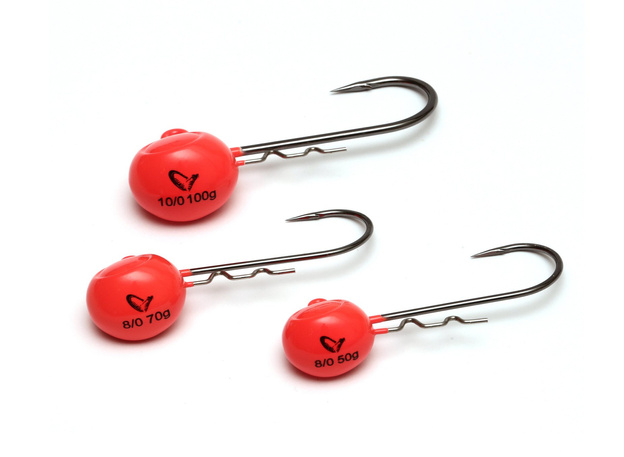 GŁÓWKA JIGOWA SAVAGE GEAR Z GRZECHOTKĄ 8/0-50g