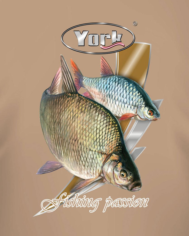 T-SHIRT YORK BIAŁA RYBA