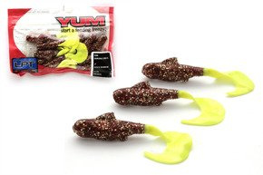 GUMY YUM SAMURAI CURLY DISCO MINNOW 7,6cm/10szt