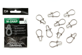 AGRAFKI DAIWA TOURNAMENT W-SNAP L/16mm