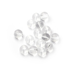 SZKLANE KORALIKI IRON CLAW CLEAR 4mm/25szt