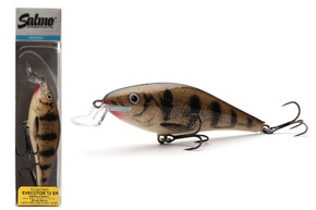QEX106 - SALMO WOBLER EXECUTOR SHALLOW RUNNER 12cm- EMERALD PERCH
