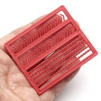 CGS35R - STOPER DO KULEK- PELLETU - CZERWONE