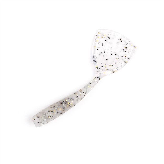 NRI033 - FOX RAGE GUMA CREATURE SHOVEL SHAD UV - SALT AND PEPPER UV 7cm/1szt