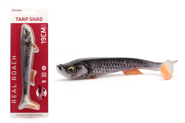 GUMA QUANTUM TARP SHAD 19cm - REAL ROACH