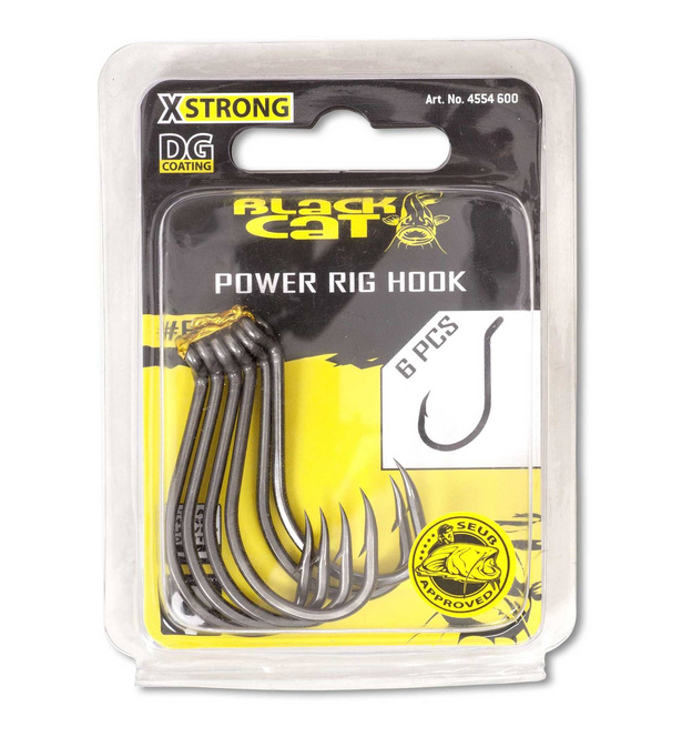 HACZYKI BLACK CAT POWER RIG 7/0 - 6szt