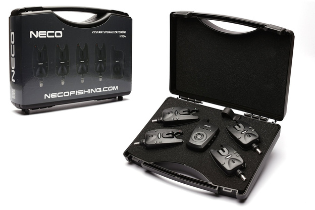 ZESTAW SYGNALIZATORÓW Z CENTRALKĄ NECO H104 4+1