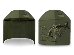 PARASOL WĘDKARSKI Z BOKAMI DELPHIN BIGONE CARP 250cm