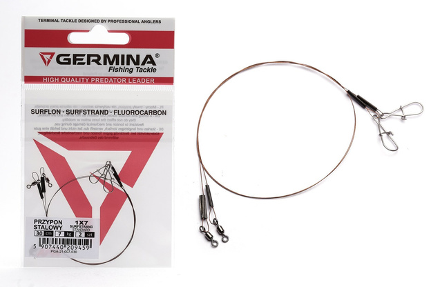 PRZYPON STALOWY GERMINA 1x7 SURFSTRAND STANDARD 7kg