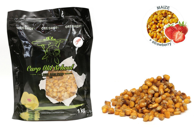 KUKURYDZA ZIARNA CARP OLD SCHOOL TRUSKAWKA 1000g