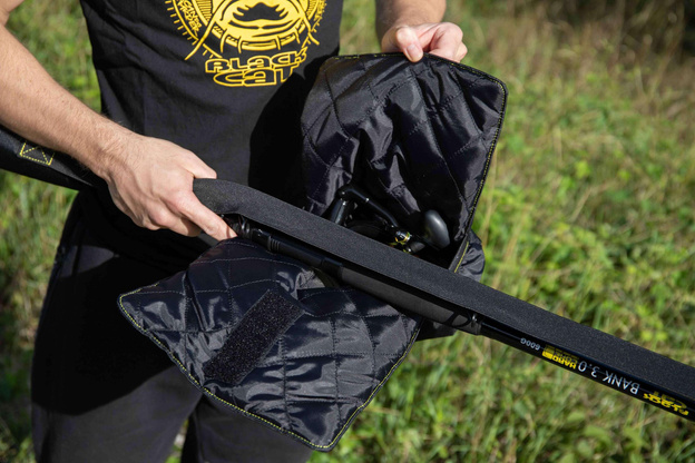 KAPTURKI OCHRONNE DO WĘDEK SUMOWYCH BLACK CAT BLCK