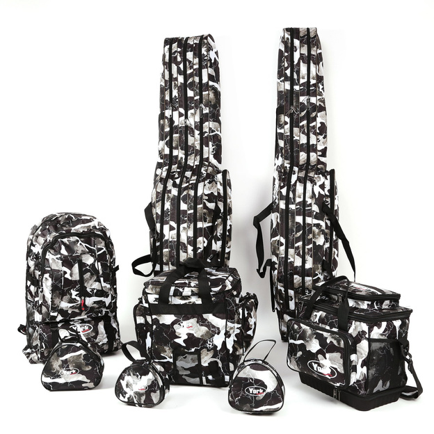 PYWC3130 - YORK POKROWIEC TRZYKOMOROWY WHITE CAMO 135cm