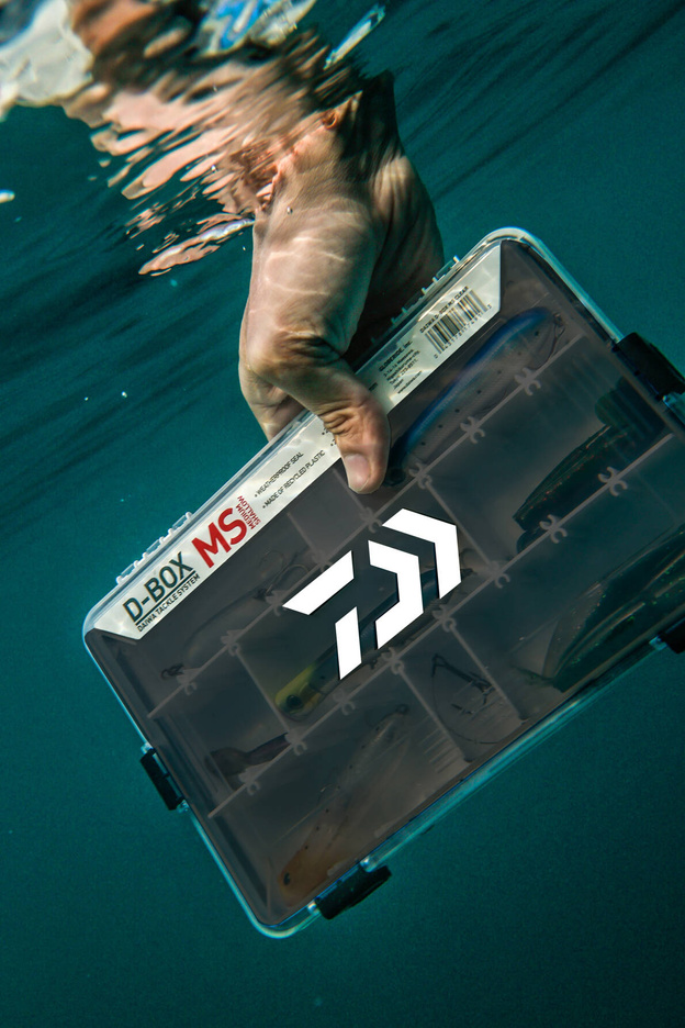 PUDEŁKO DAIWA D-BOX LR SMOKE 34,4x21,5x4,8 cm