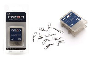 13314-010 - DAIWA AGRAFKI Z KRĘTLIKIEM N'ZON 10/10szt