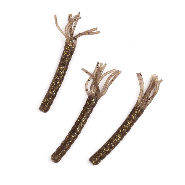 GUMA FOX RAGE CREATURE FUNKY WORM UV - GOLDEN GLITTER UV 9cm/1szt