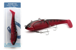 PRZYNĘTA KINETIC GIANT JIGHEAD 200g - RED MAMA UV