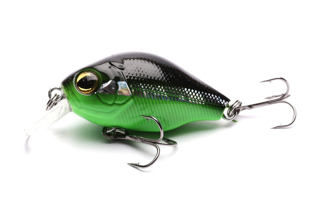 WOBLER CORMORAN COR F14 - CHARTREUSE/BLACK 4,5cm
