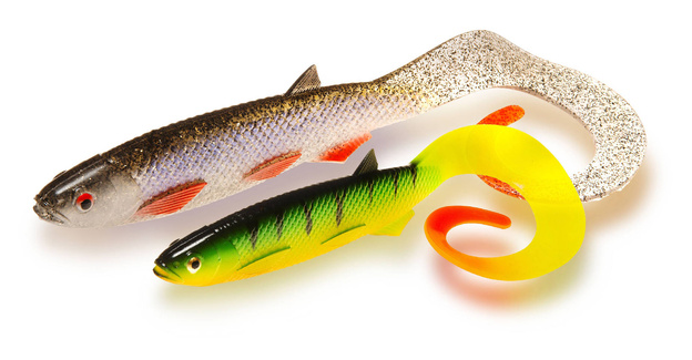 GUMA QUANTUM YOLO CURLY SHAD 21cm/36g - BREAM MOTOROIL