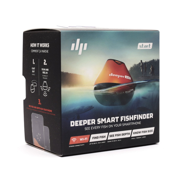 ECHOSONDA DEEPER FISHFINDER START