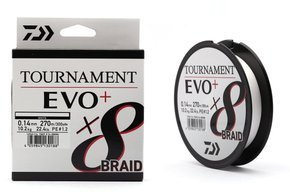 PLECIONKA DAIWA TOURNAMENT X8 BRAID EVO+ 270m