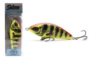 QFA047 - SALMO WOBLER FATSO SINKING 10cm - BRIGHT PERCH