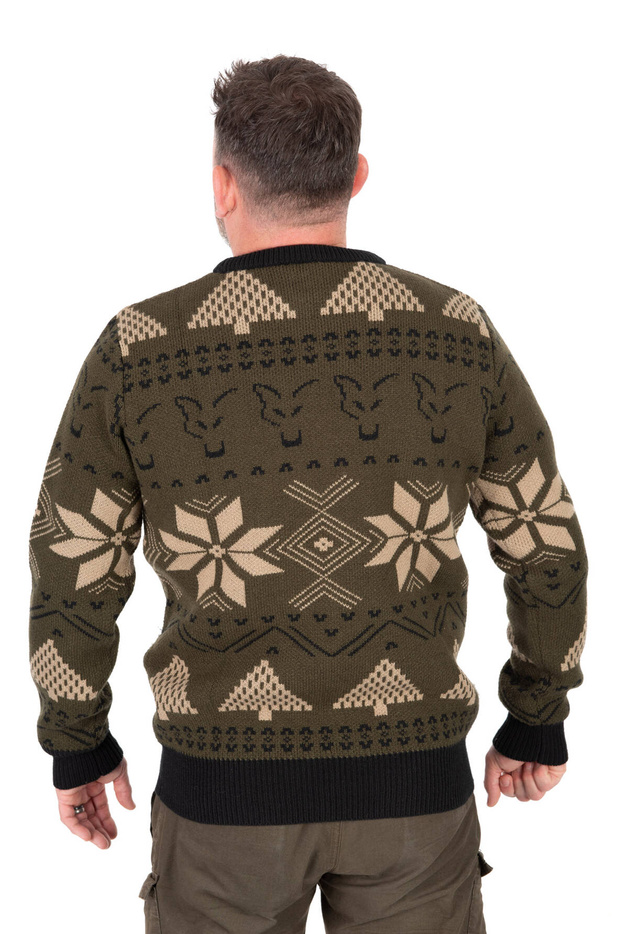 SWETER WĘDKARSKI FOX FESTIVE JUMPER