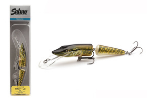 QPE014 - SALMO WOBLER PIKE JOINTED DEEP RUNNER 11cm - PIKE