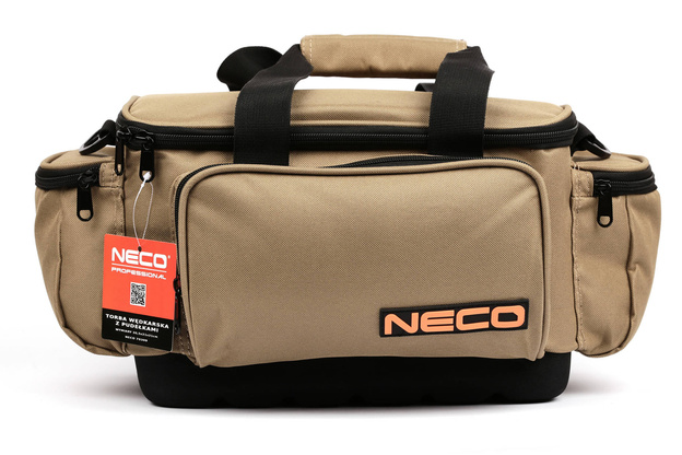 TORBA WĘDKARSKA Z PUDEŁKAMI NECO 30,5x21x21cm