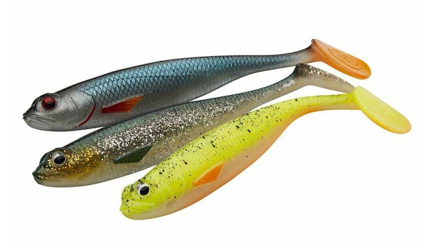 GUMA DAM EFFZETT SHADSTER SLIM 11,5cm - GOLDEN SHINER UV