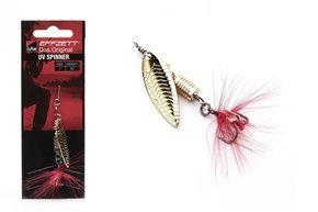 659 - DAM OBROTÓWKA EFFZETT UV- SPINNERS GOLD