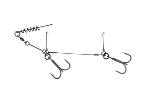 61774 - SAVAGE GEAR DOZBROJKA NA WKRĘT TITANIUM 1X7 2x1/0 - 1szt