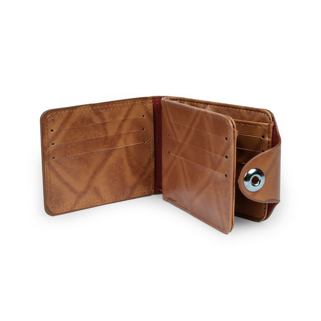 KLASYCZNY PORTFEL Z MOTYWEM WĘDKARSKIM KORUM BARBEL