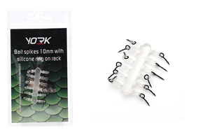 IGŁY METHOD FEEDER Z SILIKONEM YORK 10mm/12szt