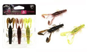 ZESTAW GUM FOX RAGE CRITTERS 7cm/3szt