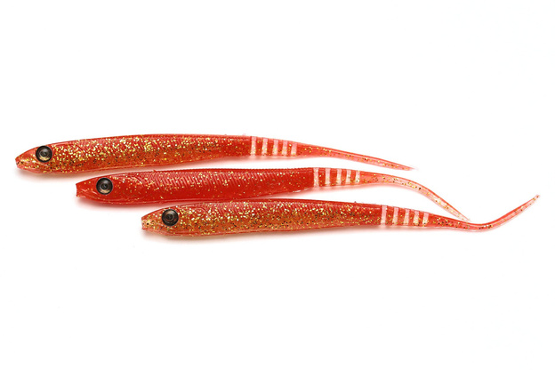 GUMA ADUSTA LANCETIC 11cm- RED GOLDEN SHAD