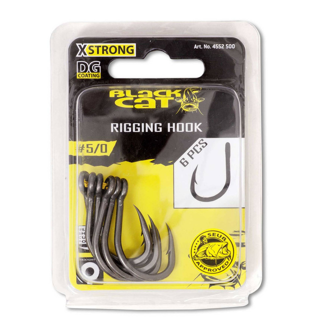 HACZYKI BLACK CAT RIGGING 4/0 - 6szt