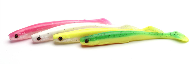 ZESTAW GUM SAVAGE GEAR SLENDER SCOOP DARK WATER MIX 9cm