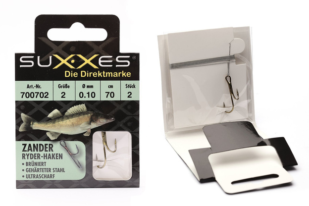 700704 - SUXXES HAKI Z PRZYPONEM ZANDER 4/2szt