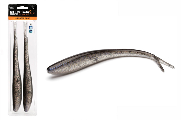 GUMA SAVAGE GEAR MONSTER SLUG 25cm - WHITE FISH UV