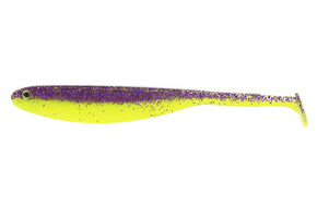 GUMA WESTIN SHAD TEEZ ULTRA - PURPLE/CHARTREUSE