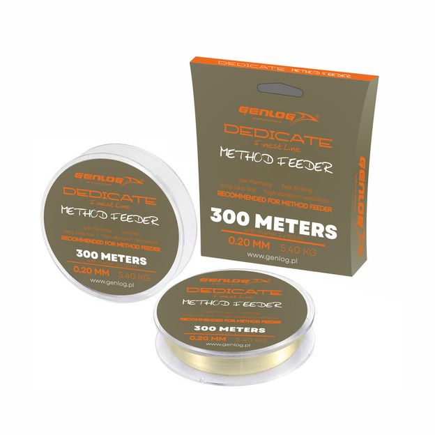 ŻYŁKA GENLOG DEDICATE METHOD FEEDER 300m