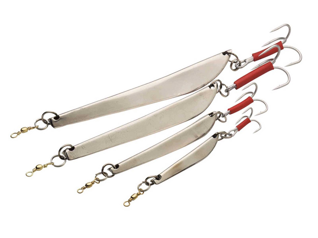 PRZYNĘTA MORSKA KINETIC PILKER PILKEN STAINLESS - SILVER