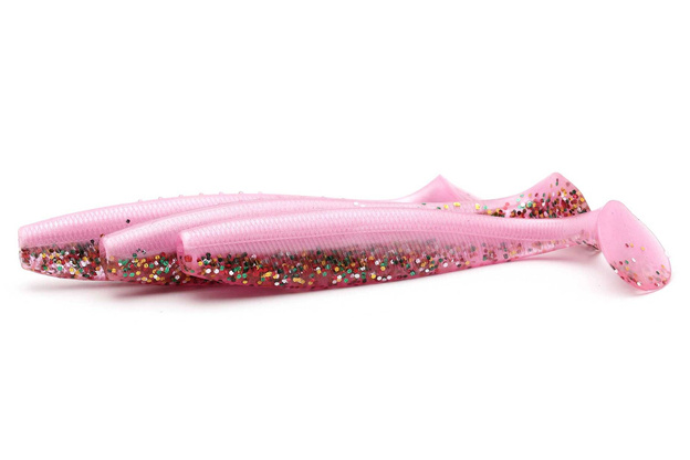 GUMA IRON CLAW JUST SHAD - MULTI GLITTER PINK