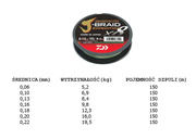 PLECIONKA DAIWA J-BRAID EXPEDITION X8E DARK GREEN 150m