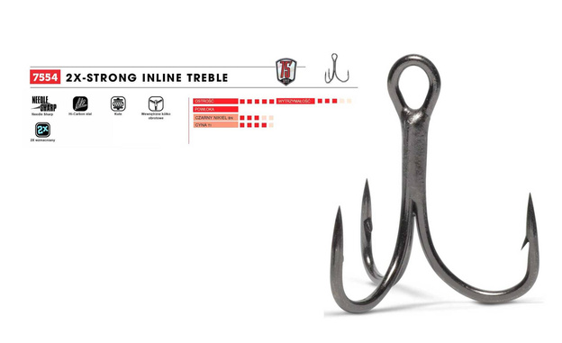 KOTWICE VMC 7554 HYPERCUT 2X STRONG 8-5szt