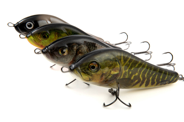 WOBLER SALMO RATTLIN SLIDER SINKING 15cm - SN WOUNDED DACE