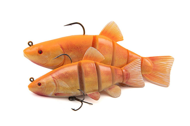 GUMA FOX RAGE REPLICANTJOINTED 14cm - SN GOLDEN TENCH