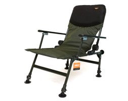 KRZESŁO FOTEL WĘDKARSKI Z REGULACJĄ OPARCIA NECO