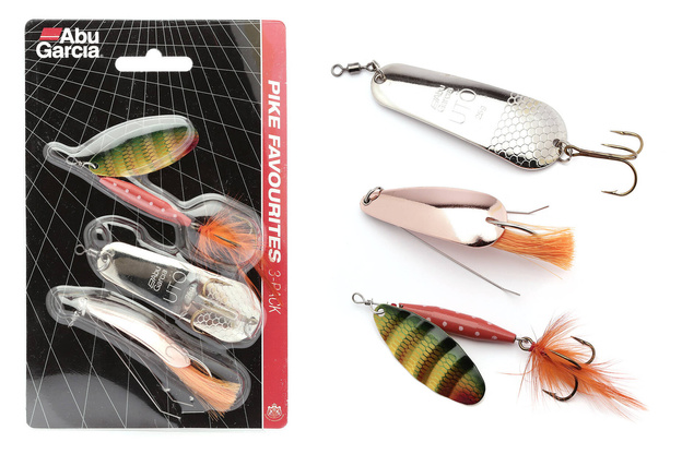 ZESTAW WAHADŁÓWEK ABU GARCIA PIKE 3szt